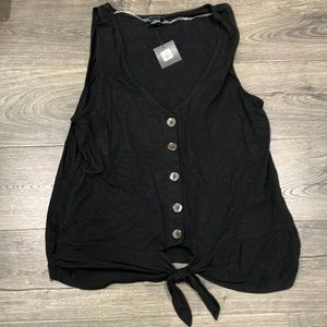 New with tags sanctuary black tank top xl